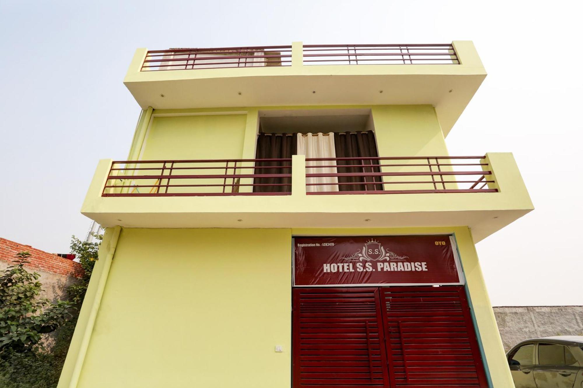 Hotel Ss Paradise Lucknow Buitenkant foto